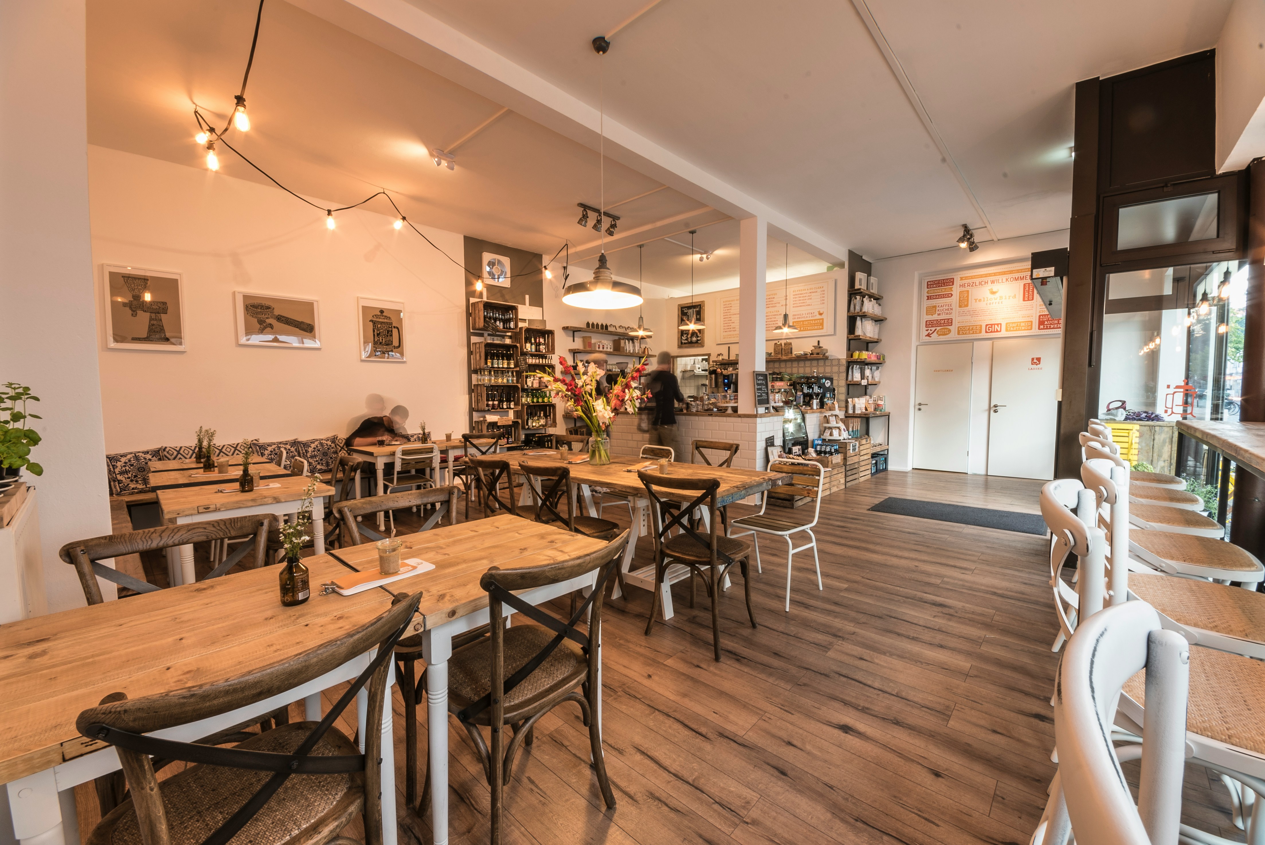 Interior of SSS Café